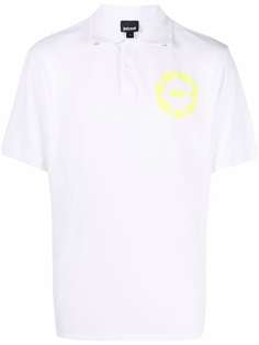 Just Cavalli рубашка поло с нашивкой-логотипом
