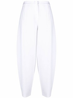 Emporio Armani зауженные брюки с завышенной талией