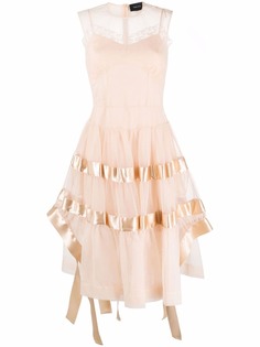 Simone Rocha платье миди из тюля