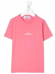 Stone Island Junior футболка с логотипом Compass