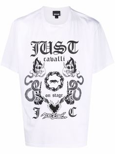 Just Cavalli футболка с логотипом