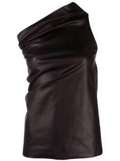Rick Owens блузка Athena на одно плечо
