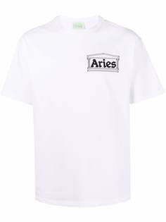 Aries футболка с логотипом