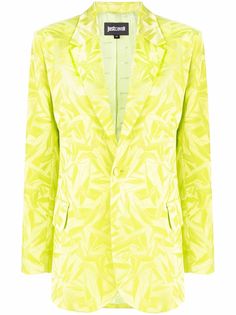 Just Cavalli жаккардовый блейзер Eva
