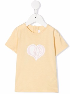 Chloé Kids футболка с логотипом