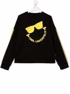 Karl Lagerfeld Kids толстовка с логотипом