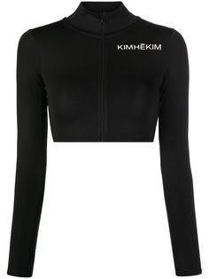 Kimhekim укороченный топ с логотипом