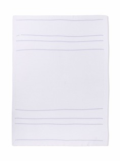 Paz Rodriguez одеяло с отделкой в полоску