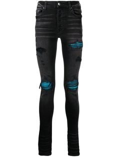 AMIRI джинсы скинни с эффектом потертости