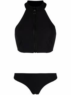 Givenchy бикини на молнии с вырезом халтер