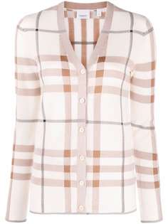 Burberry кардиган в клетку