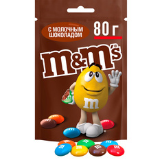 Драже M & MS с молочным шоколадом 80 г