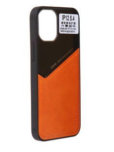 Чехол Luazon для APPLE iPhone 12 Mini MagSafe Orange 6253239