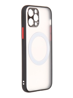 Чехол Luazon для APPLE iPhone 12 Pro MagSafe Plastic Black 6253201