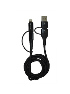 Аксессуар Ckcoco USB - Type-C/Lightning F-C-10B