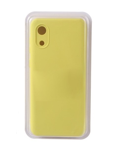 Чехол Innovation для Samsung Galaxy A03 Core Soft Inside Yellow