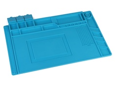 Коврик силиконовый термостойкий iQFuture 45x30cm Blue IQ-Smat-45