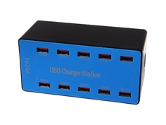 Зарядное устройство TFN 10xUSB 100W Black TFN-WC01