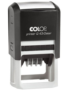 Датер автоматический Colop Printer Q 43-Dater 43x43mm месяц