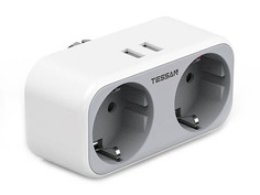 Сетевой фильтр Tessan TS-321-DE 2 Sockets Grey