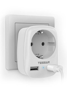 Сетевой фильтр Tessan TS-611-DE 1 Socket White