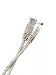 Сетевой кабель AOpen Qust UTP cat.5e 3m Grey ANP511_3M