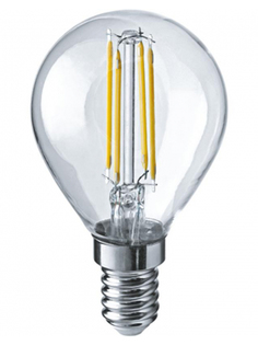 Лампочка ОнЛайт OLL-F-G45-12-230-4K-E14 80 891