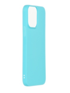 Чехол Pero для APPLE iPhone 13 Pro Max Soft Touch Turquoise CC1C-0122-TY ПЕРО