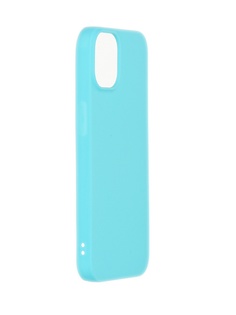 Чехол Pero для APPLE iPhone 13 Soft Touch Turquoise CC1C-0120-TY ПЕРО