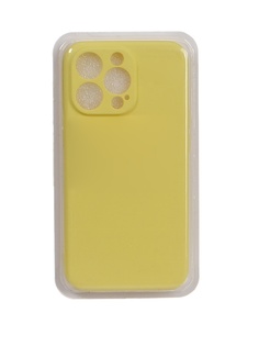 Чехол Innovation для APPLE iPhone 13 Pro Soft Inside Yellow 33164