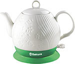 Чайник электрический Sakura SA-2036G керамика 1.2 л