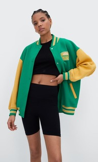 Stradivarius Бесшовные Велосипедки Черный Xs