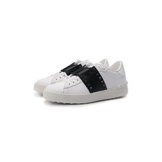Кожаные кеды Rockstud Untitled Valentino