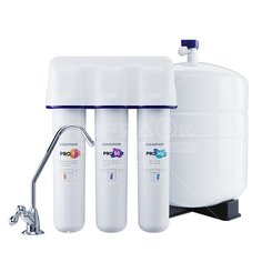 Фильтр для воды Аквафор, OSMO Pro-050-3-А-М, для холодной воды, система под мойку, 4 ступ, 500041