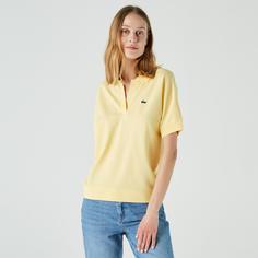 Женское поло Lacoste Flowy Pique Loose Fit