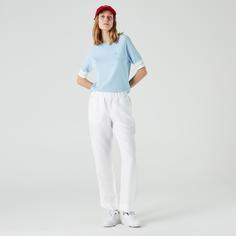 Женские брюки Lacoste из смеси льна и лиоцелла