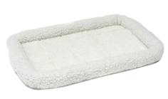 Лежанка MidWest Pet Bed флисовая, 58х45см, белая