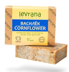 Мыло ручной работы Levrana &quot;Василек&quot;, 100гр