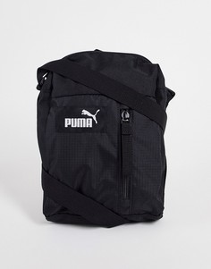 Черная сумка через плечо Puma-Черный