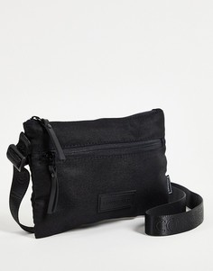Черная нейлоновая сумка-кошелек на пояс Consigned-Черный