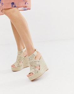 Эспадрильи на танкетке Glamorous-Neutral