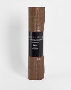 Коричневый коврик для силовой йоги South Beach-Разноцветный