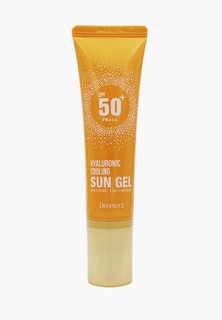 Крем солнцезащитный Deoproce Hyaluronic Cooling Sun Gel SPF 50+ PA+++ с гиалуроновой кислотой, 50 г