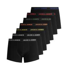 Комплект из семи однотонных трусов-боксеров LaRedoute Jack & Jones