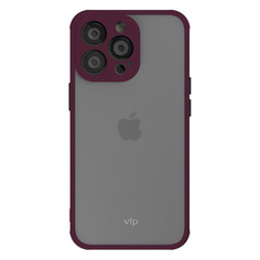 Чехол (клип-кейс) vlp-PC21-67MS, для Apple iPhone 13 Pro Max, бордовый Noname