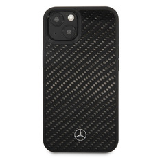 Чехол (клип-кейс) Mercedes, для Apple iPhone 13, черный [mehcp13mrcabk] Noname