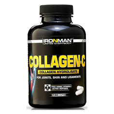 Коллаген IRONMAN Collagen C, капсулы, 144шт