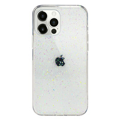 Чехол (клип-кейс) SwitchEasy Starfield Stars, для Apple iPhone 12/12 Pro, прозрачный [gs-103-122-171-143] Noname
