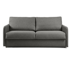 Диван-кровать komoon 140 графитовый (la forma) серый 182x92x95 см.