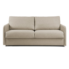 Диван-кровать komoon 140 бежевый (la forma) бежевый 182x92x95 см.